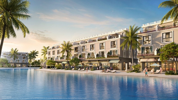 Bãi tắm nước biển VInhomes Vũ Yên